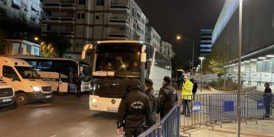 Altaylı taraftarlar Gürsel Aksel Stadı'ndan ayrıldı