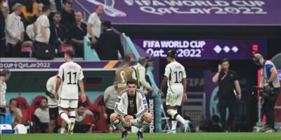 Almanya, 2018'in ardından 2022 Dünya Kupası'nda da turnuvaya grup aşamasında veda etti