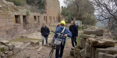 Aliağa'da bisiklet turizmi çalışmalarında rota belirlendi