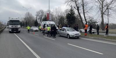 Kütahya'da otomobilin çarptığı yaya hayatını kaybetti