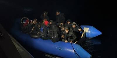 Bodrum açıklarında 33 düzensiz göçmen kurtarıldı, 106 düzensiz göçmen yakalandı