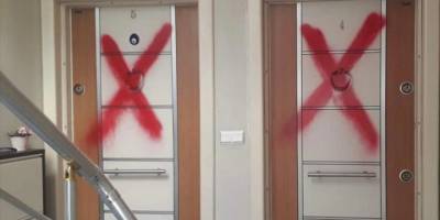 Aydın'da "Alevi ailenin kapısına kırmızı çarpı" eyleminin sorumlusu, evde yaşayan kadın çıktı