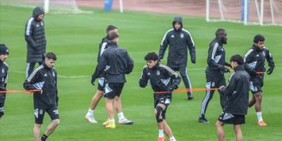 Beşiktaş hazırlıklarını sürdürdü