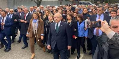 Kılıçdaroğlu, Adalet Bakanlığı'na yürüdü: 'Haksızlığa dayanamıyorum, hepimizin evlatları var'