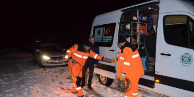 Manisa'da 9 kişi kurtarıldı!