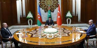 Cumhurbaşkanı Erdoğan: Türkmen doğal gazının batı pazarlarına nakline artık başlamalıyız