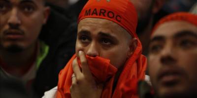 Fas’ın Fransa karşısında yenilerek Dünya Kupası’na yarı finalde veda etmesi ülkede üzüntüyle karşılandı