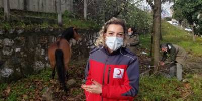 Depremde hayat kurtaran kahraman bir canı daha kurtardı