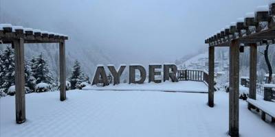 Karadeniz'in yüksek kesimleri beyaza büründü