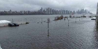 ABD'de kar fırtınası nedeniyle kıyı bölgelerinde taşkın