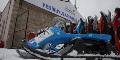 Yedikuyular Kayak Merkezi'nde bu sezon 500 bin ziyaretçi hedefleniyor