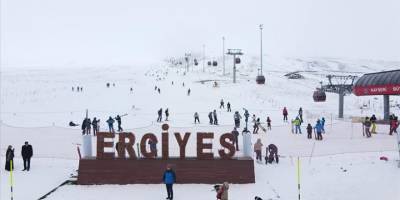 Erciyes Kayak Merkezi'nde hedef 3 milyon ziyaretçi