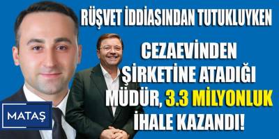 Maltepe: Cezaevinden şirketine müdür atadı, o müdür 3.3 milyonluk ihaleyi kazandı!
