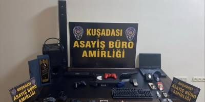 Aydın’da evlerden hırsızlık yaptığı öne sürülen 4 şüpheli tutuklandı