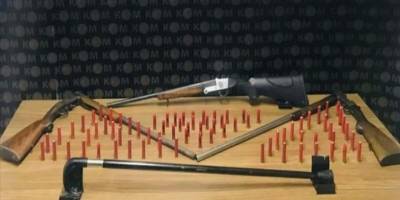 Malatya'da baston görünümlü silah ele geçirildi