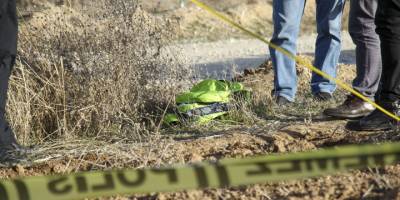 Uşak'ta tarla kenarında bulunan sırt çantasından bebek cesedi çıktı