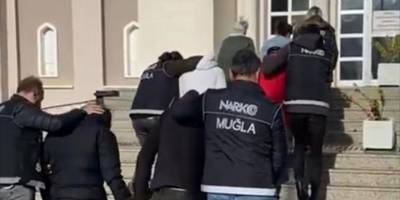 Muğla'da uyuşturucu operasyonunda 4 zanlı tutuklandı