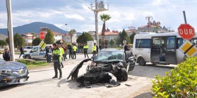 Muğla'da zincirleme trafik kazasında 1 kişi öldü, 2 kişi yaralandı