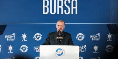 Cumhurbaşkanı Erdoğan: (Seçim tarihi) Cumhurbaşkanı'nın bir yetkisi var. 10 Mart'ta biz bu yetkimizi kullanacağız