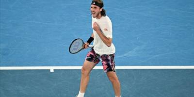 Avustralya Açık'ta Stefanos Tsitsipas çeyrek finale çıktı