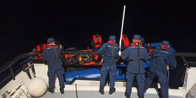 Muğla'da 67 düzensiz göçmen yakalandı, 10'u kurtarıldı