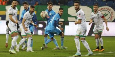 Çaykur Rizespor: 3 - Altaş Denizlispor: 1