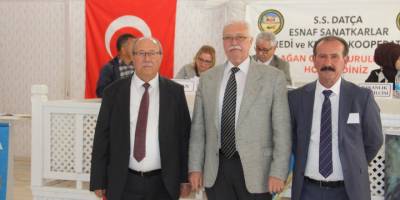 Datça Esnaf ve Sanatkarlar Kredi ve Kefalet Kooperatifi Başkanı Esat Deniz yeniden seçildi