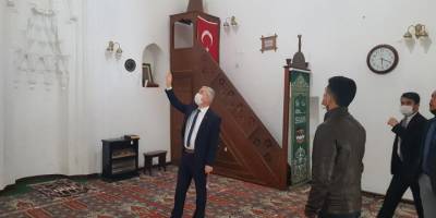 Tire'de camilere pandemi denetimi