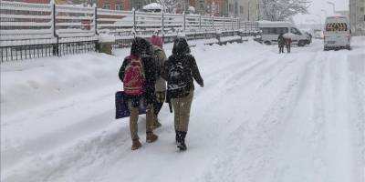 Kar nedeniyle bazı illerde eğitime ara verildi