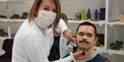 Down sendromlu çocuklar hayallerine kavuştu