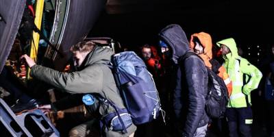 İspanya'dan gelen 46 kişilik arama kurtarma ekibi İstanbul’dan Adıyaman'a gitti