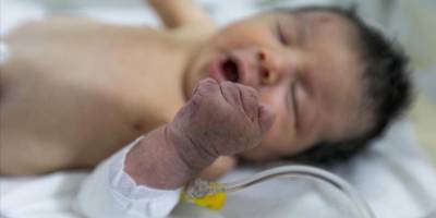 Suriye'de deprem sonrası enkazda doğan Eye bebek anne ve babasız büyüyecek