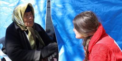 Türk Kızılaydan depremzedelere ruhsal travmalara karşı psikolojik ilk yardım