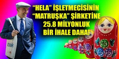 İzBB'nin "WC"lerini işleten Petra şirketinin "Matruşka" şirketi BNY'ye 25.8 Milyonluk organizasyon ihalesi!