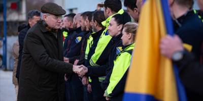 Bosna Hersek'ten Türkiye'ye giden arama kurtarma ekipleri ülkelerine döndü