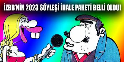 İzBB'nin 2023 yılı "söyleşi" paketi belli oldu! Ağrı merkezli Dibo şirketi 3 bin ile 50 bin TL arasında 28 söyleşiyi organize edecek...