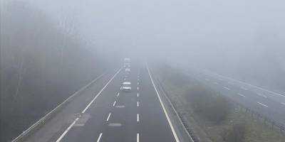 Anadolu Otoyolu'nda sis etkili oluyor
