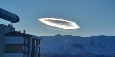 Niğde'de mercek bulutu görüldü