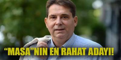 "Masa"nın İzmir'deki en rahat adayı: Hakan Tartan