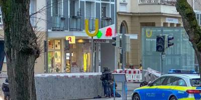 Almanya'da eczanede rehine krizi