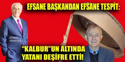 Karataş, "soft" içecekli yemekteki "hard" düşünceyi tespit etti ve ekledi: Kalburaltı Harekatı...