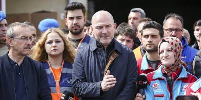 Soylu'dan depremzedelerin seçim öncesi adres değişiklik sürecine ilişkin açıklama