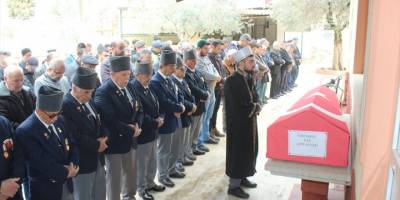 Ödemiş'te vefat eden Kore gazisi, son yolculuğuna uğurlandı