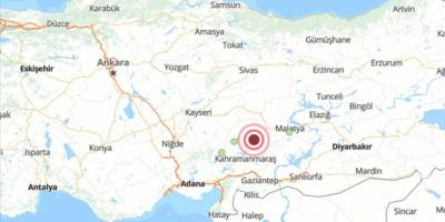 Kahramanmaraş'ta 4,3 büyüklüğünde deprem
