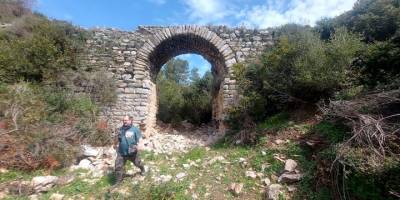 Aydın'da tarihi su kemerine zarar verildiği iddiasıyla ilgili inceleme başlatıldı