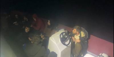 Fethiye açıklarında 15 düzensiz göçmen yakalandı