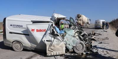 Kütahya'da trafik kazasında 1 kişi öldü, 1 kişi yaralandı