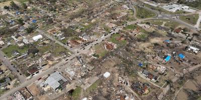 ABD'de hortumun yıkıma uğrattığı Mississippi ve çevresinde olağanüstü hal ilan edildi