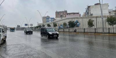 Şanlıurfa'da sağanak etkili oldu