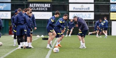 Fenerbahçe, Beşiktaş maçının hazırlıklarını sürdürdü